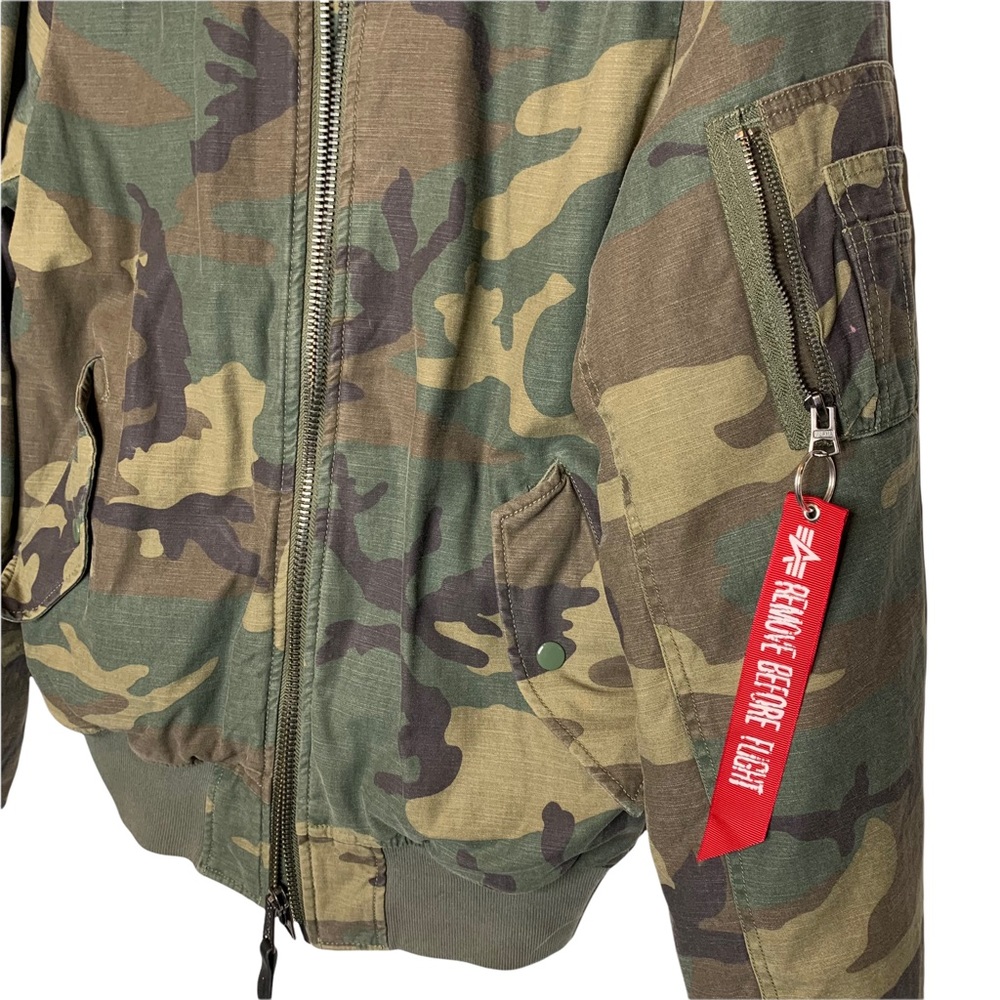 Alpha Industries Remove Before Flight Jacket- Rev… - image 5